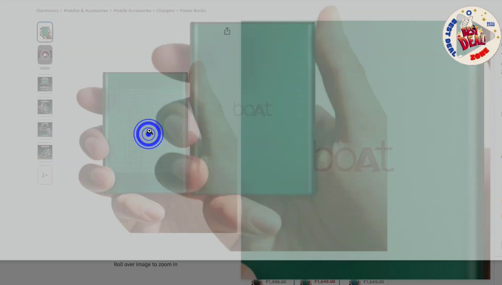 Boat Power Bank Pass-Through Charging