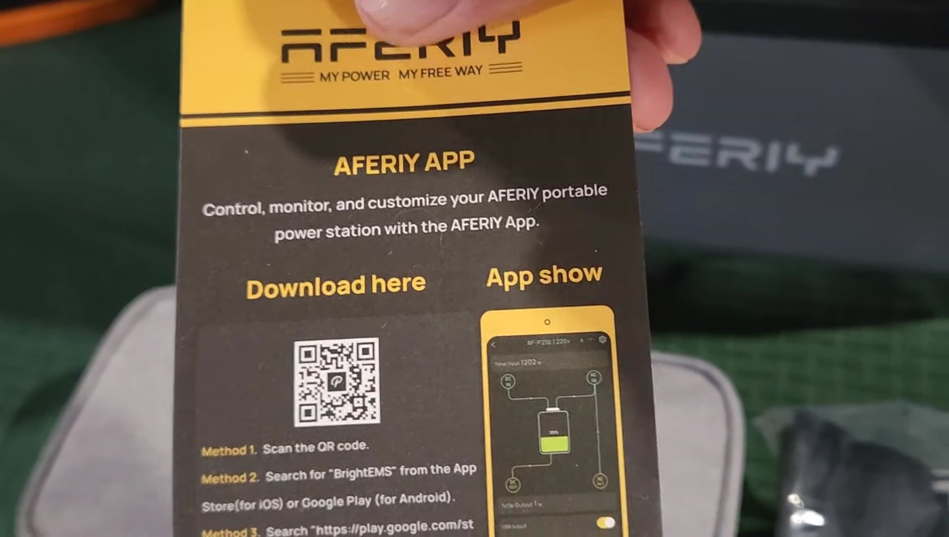 Information on downloading the companion app.