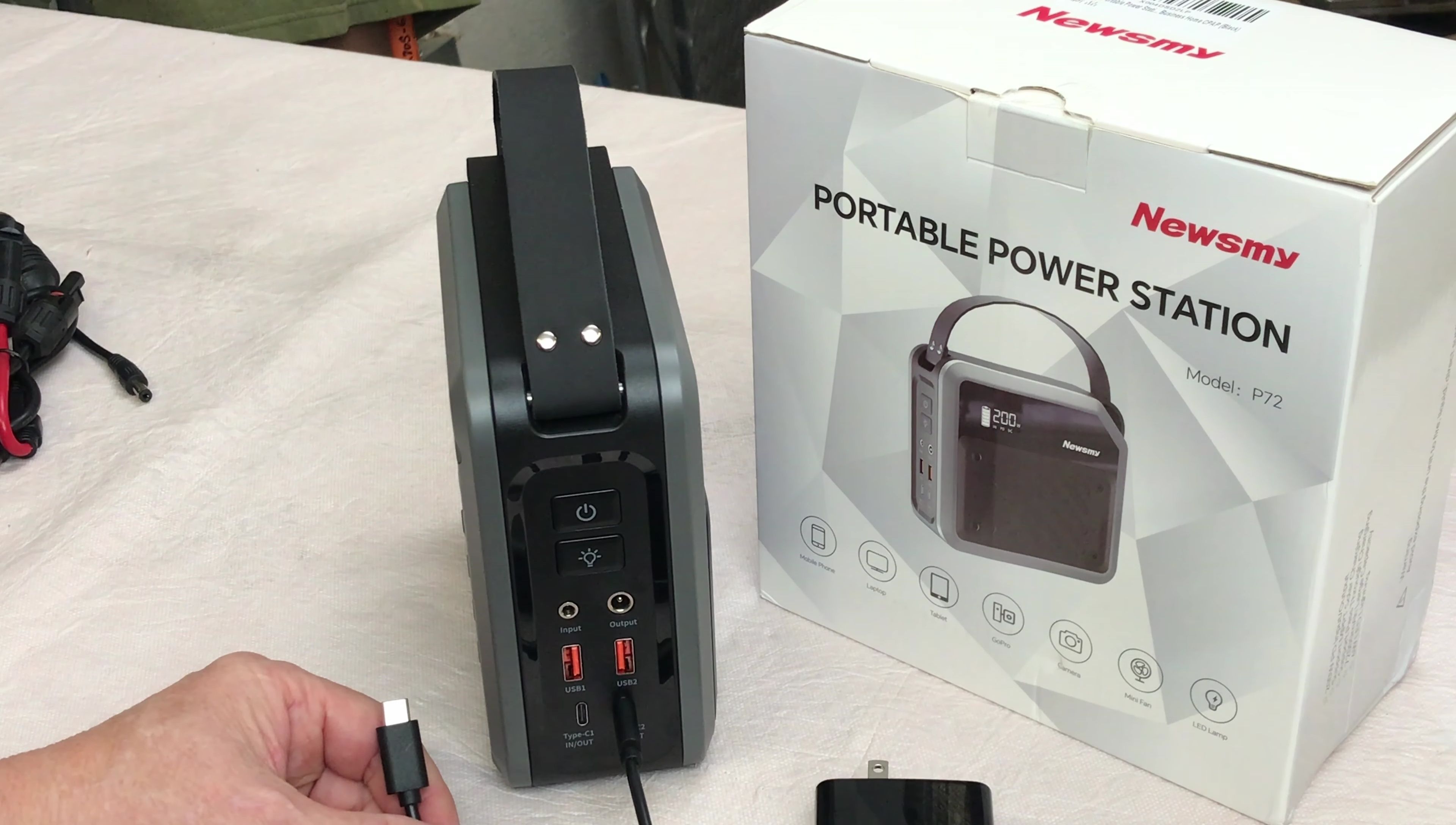 Capacity test results