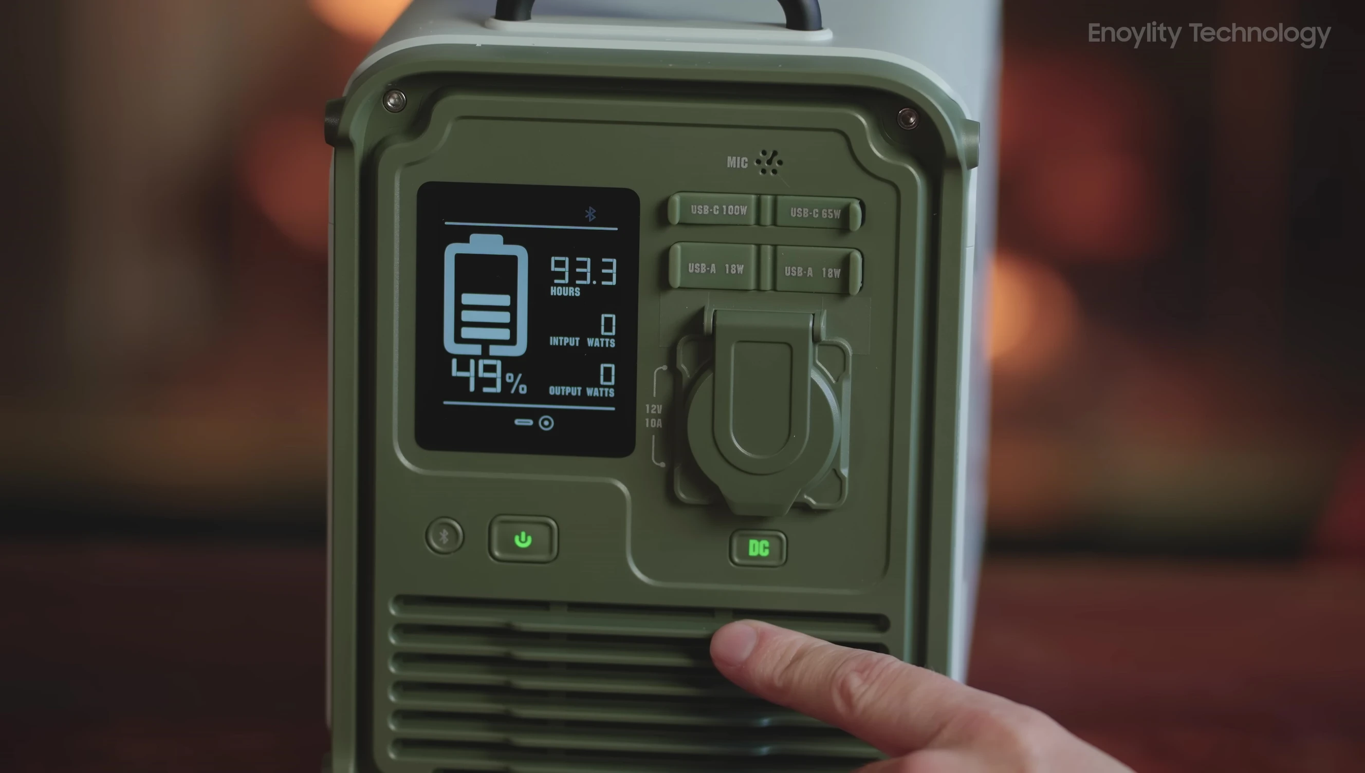 Highlighting the long battery lifespan