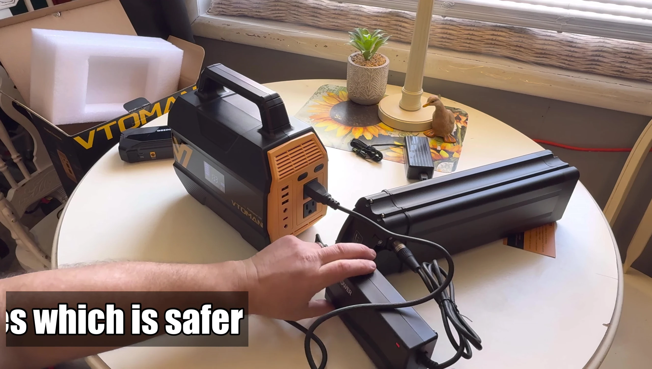 Charging an ebike battery