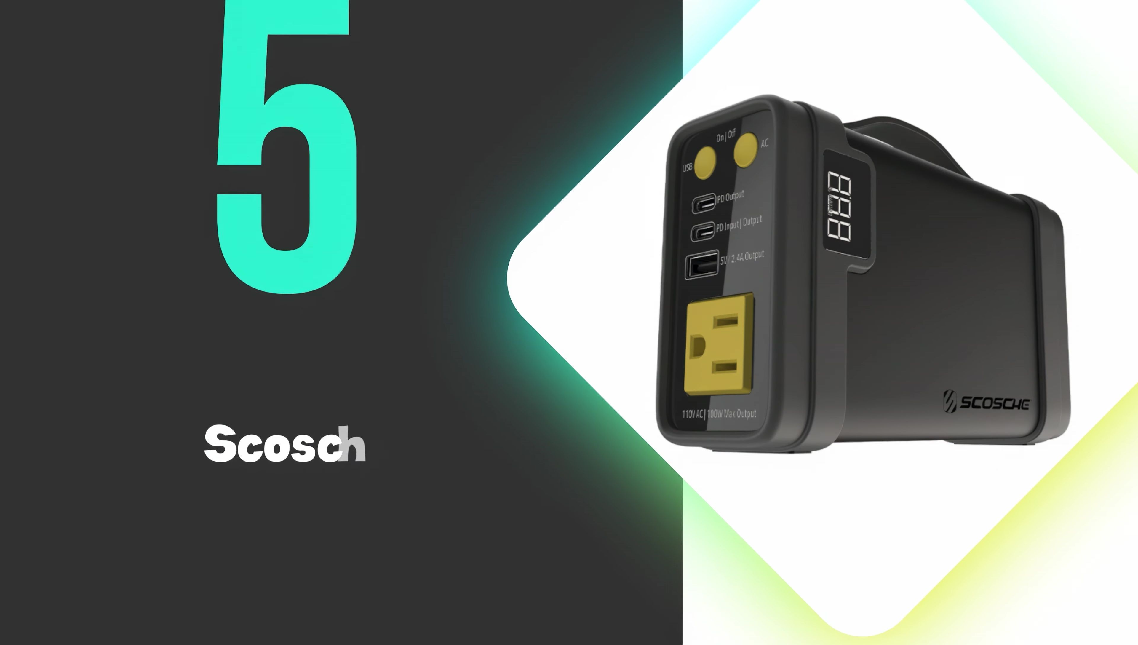 Scosche PB150P portable power station