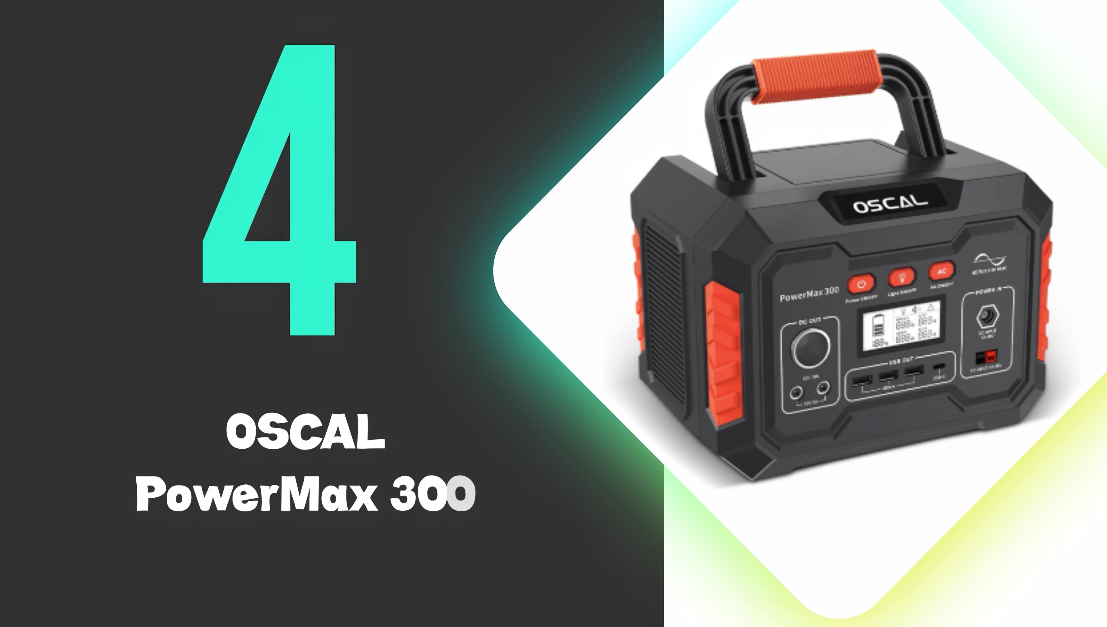 Oscal PowerMax 300 portable power station