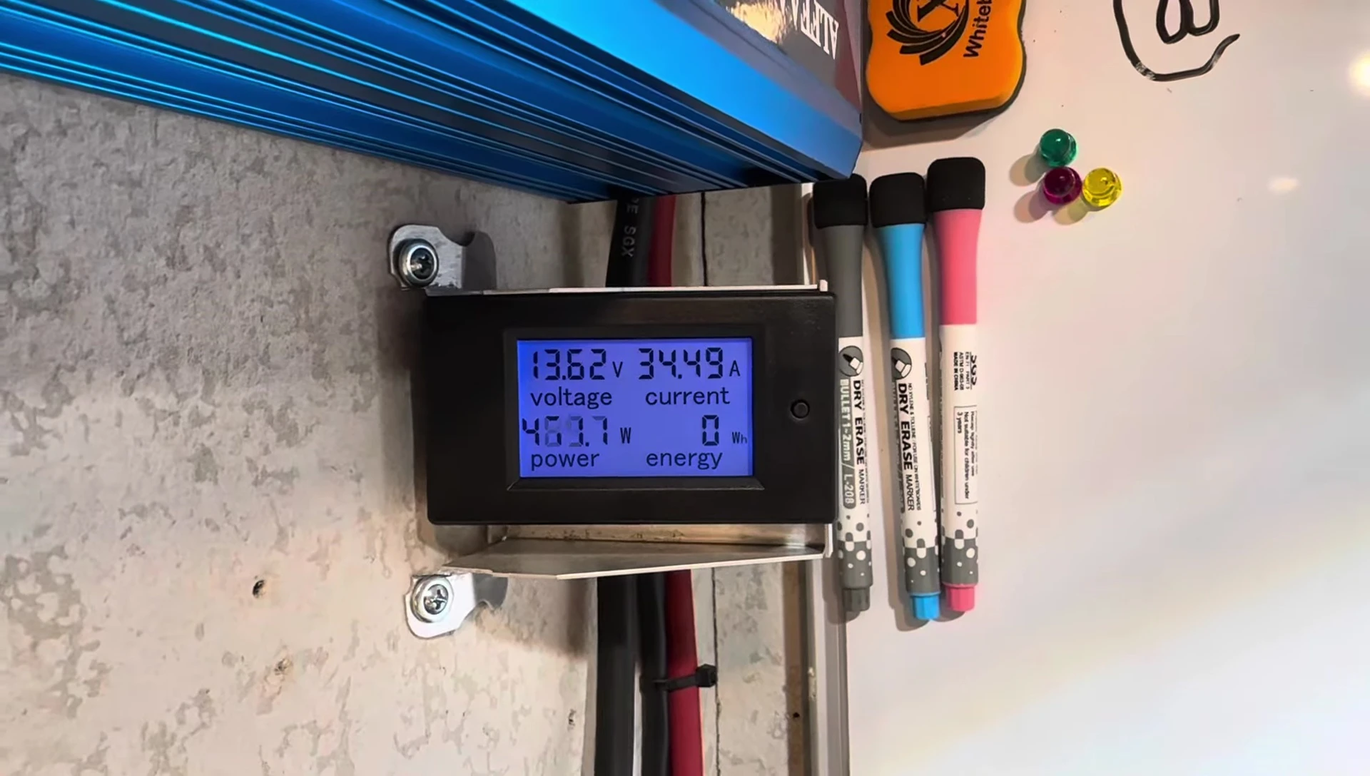 Stable load during the capacity test
