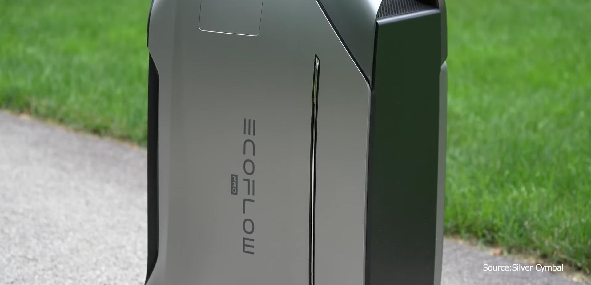 Close-up of the EcoFlow DELTA Pro 3 power station