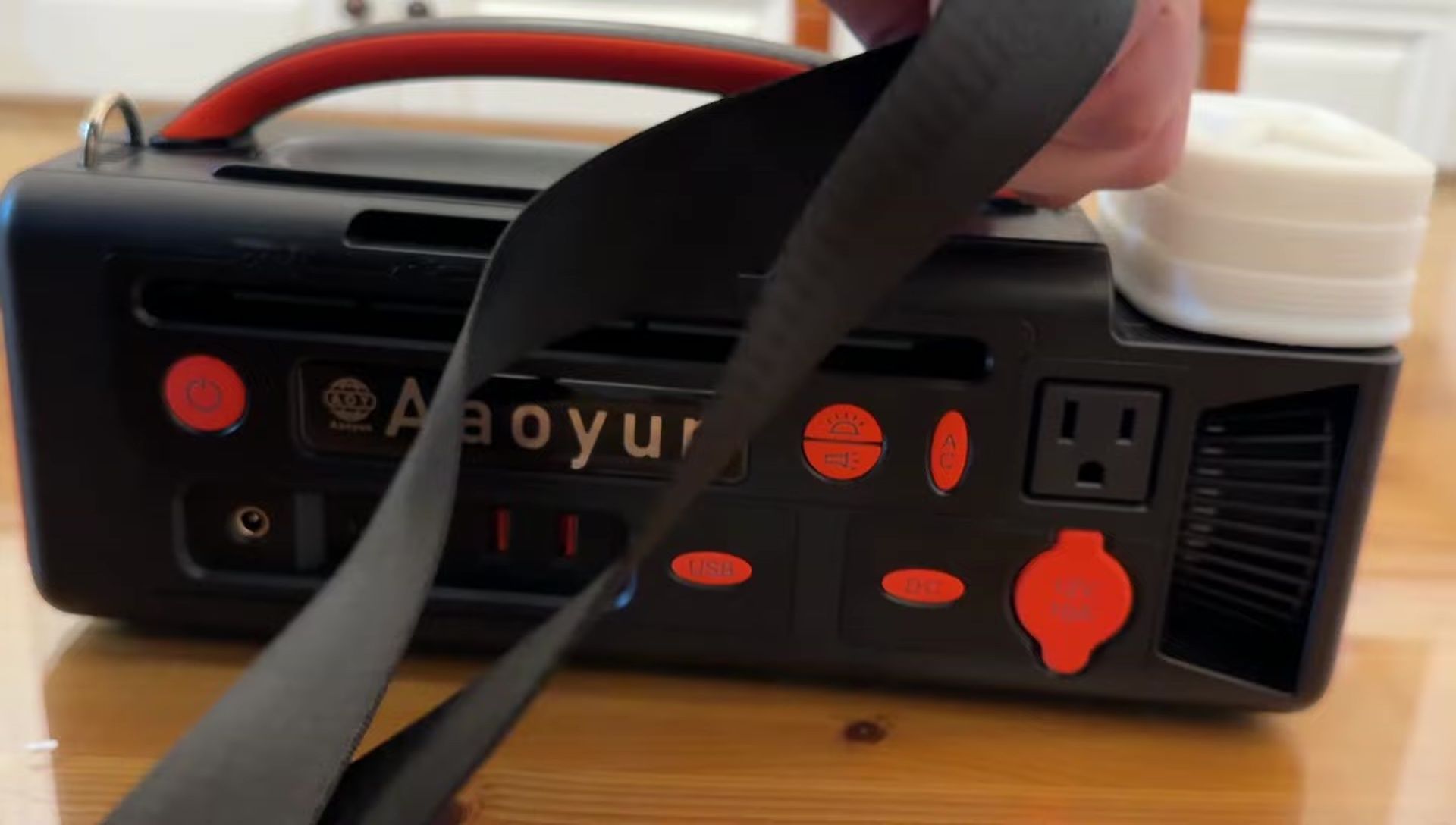 Demonstration of carrying the power station