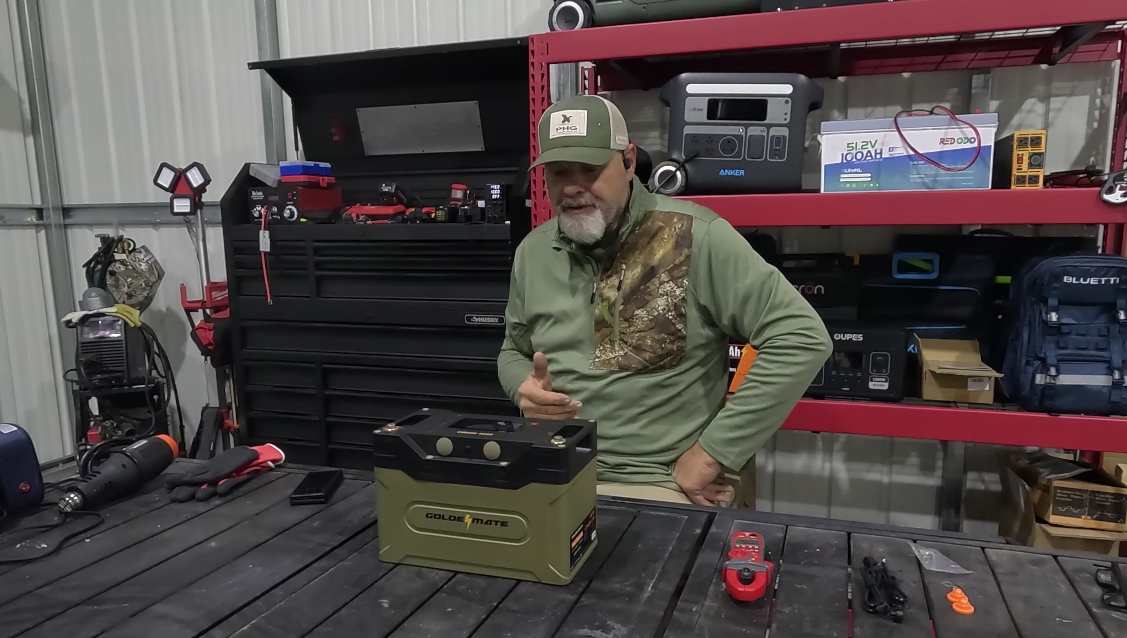 Example use case: powering a trolling motor.