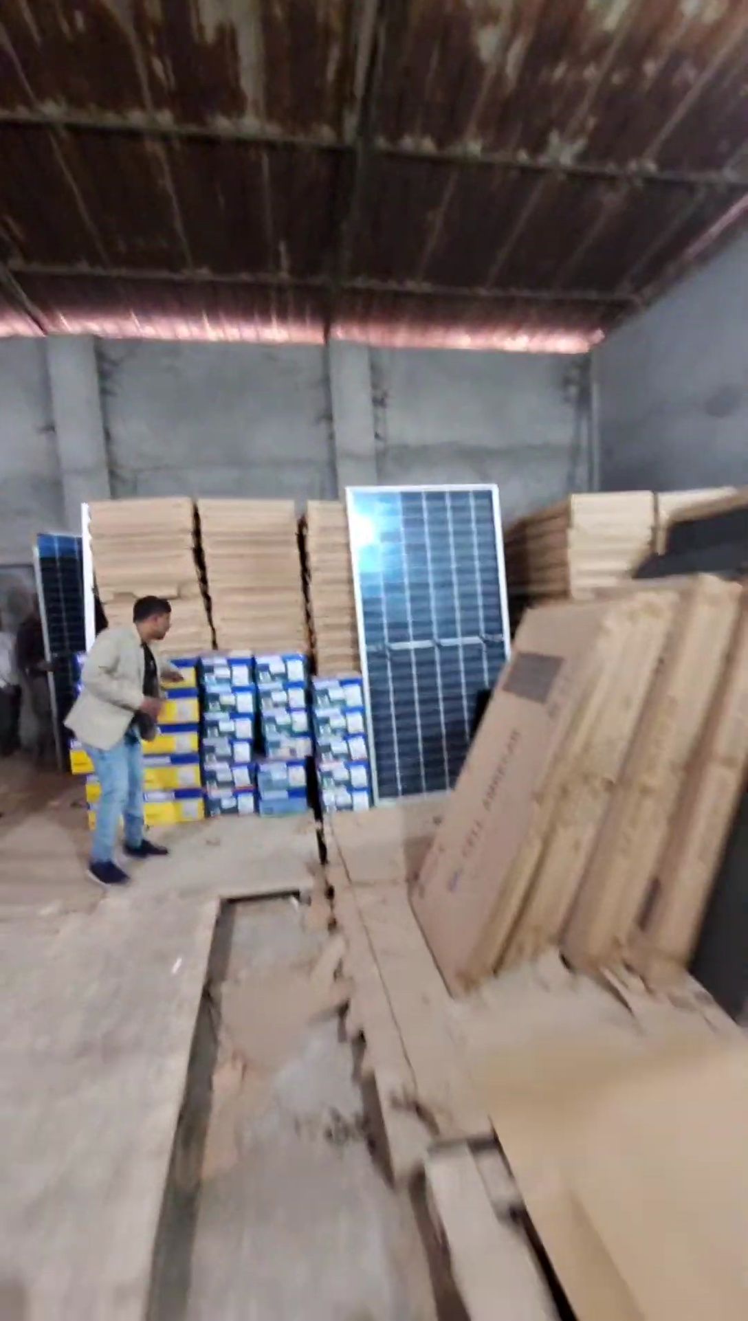 Luminous branded solar products showcased