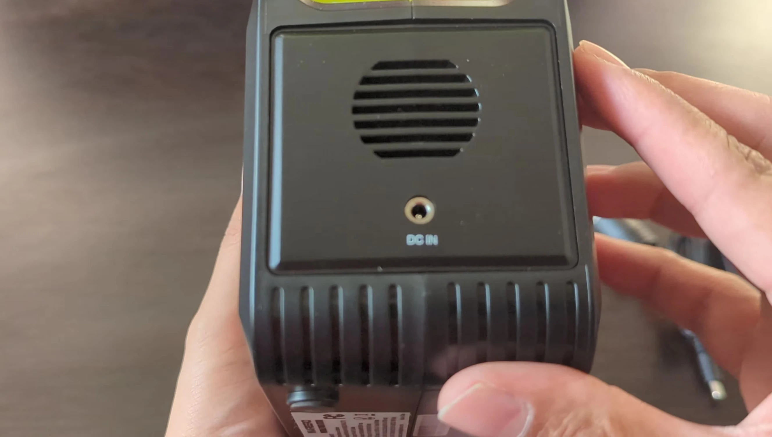 Charging ports on the Marbero M82