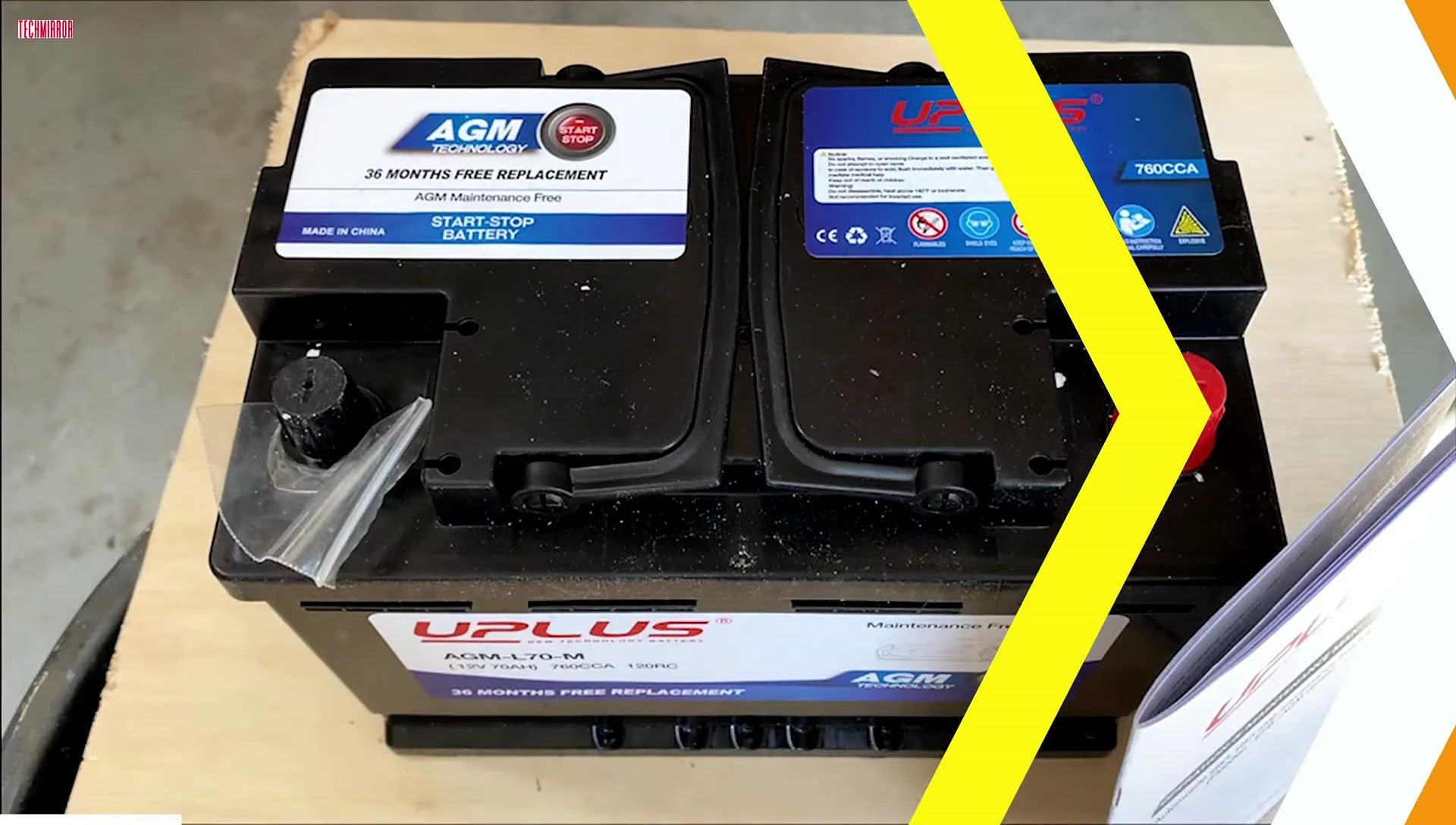 Up Plus BCI Group 48 AGM battery