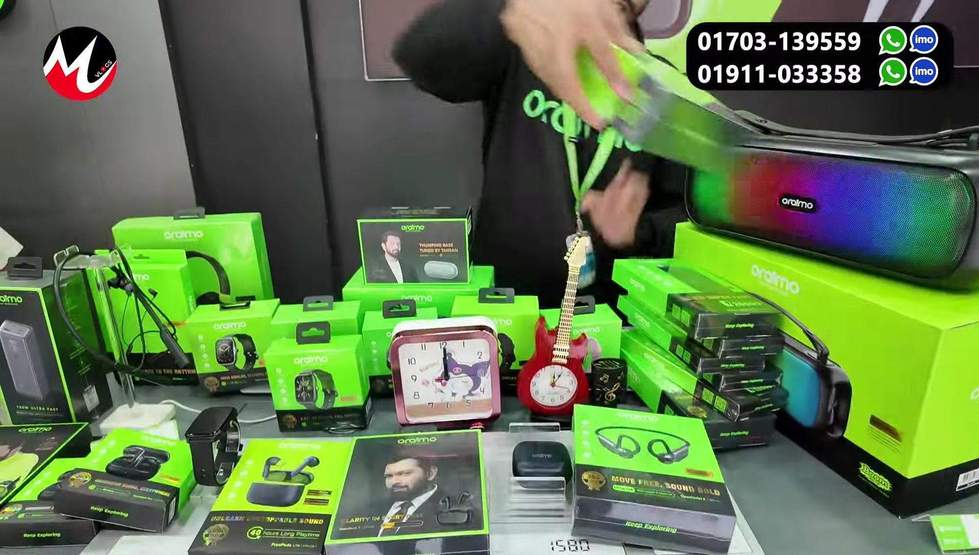 Oraimo Space Birds Pro earbuds showcased