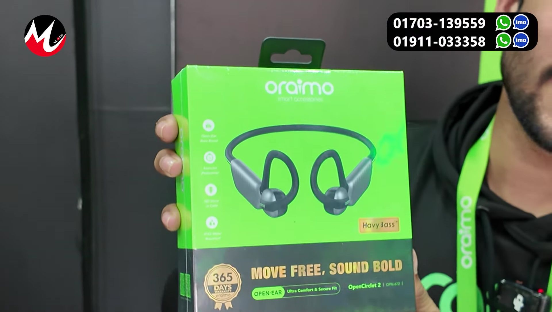 Open Circle Two earbuds design and features highlighted