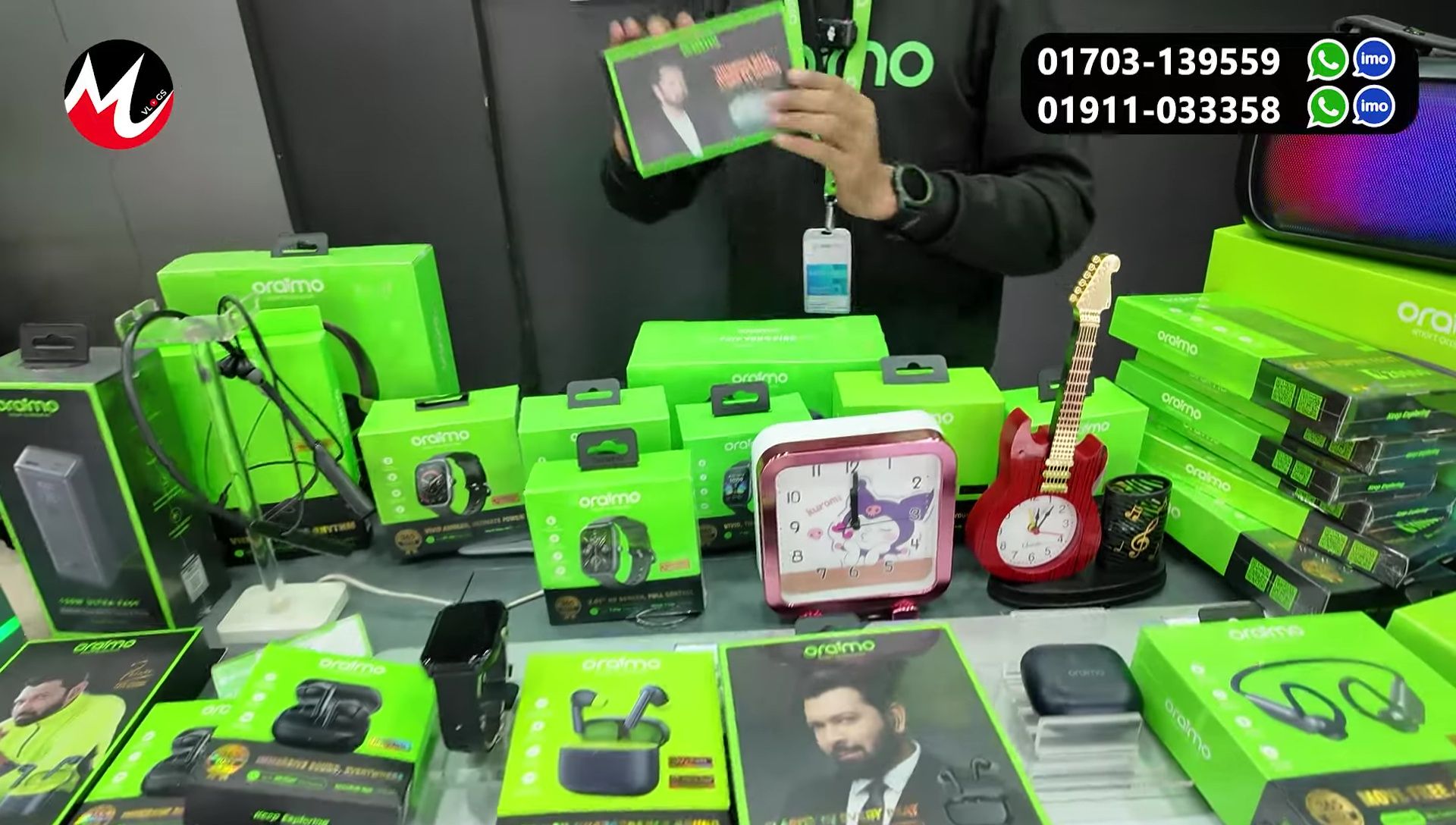 Oraimo Space Box speaker shown