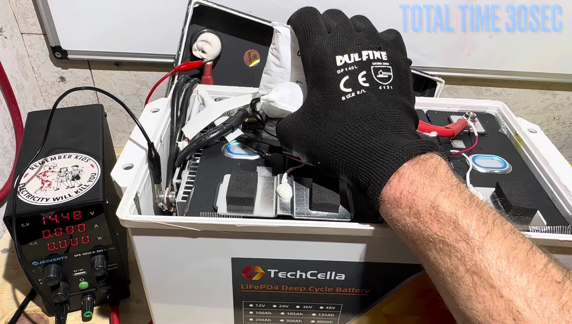 Low-temperature protection triggered