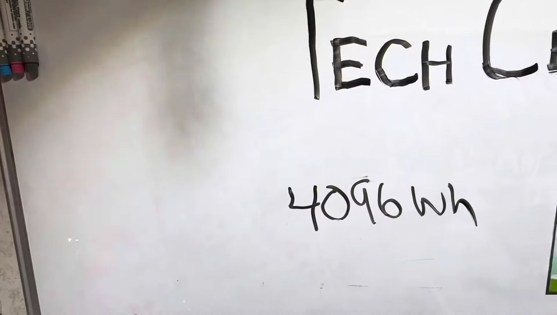 Final capacity test results exceeding 4000Wh
