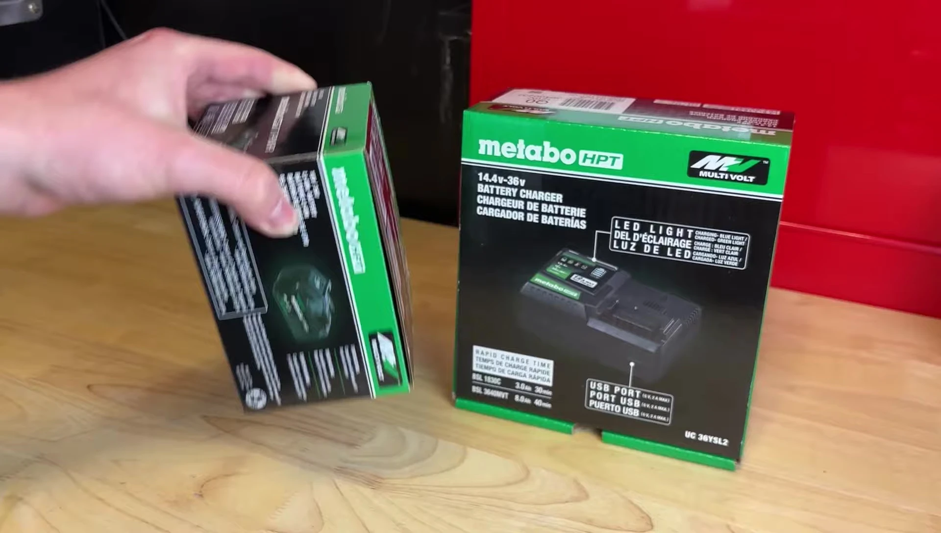 The new Metabo HPT 12 amp charger