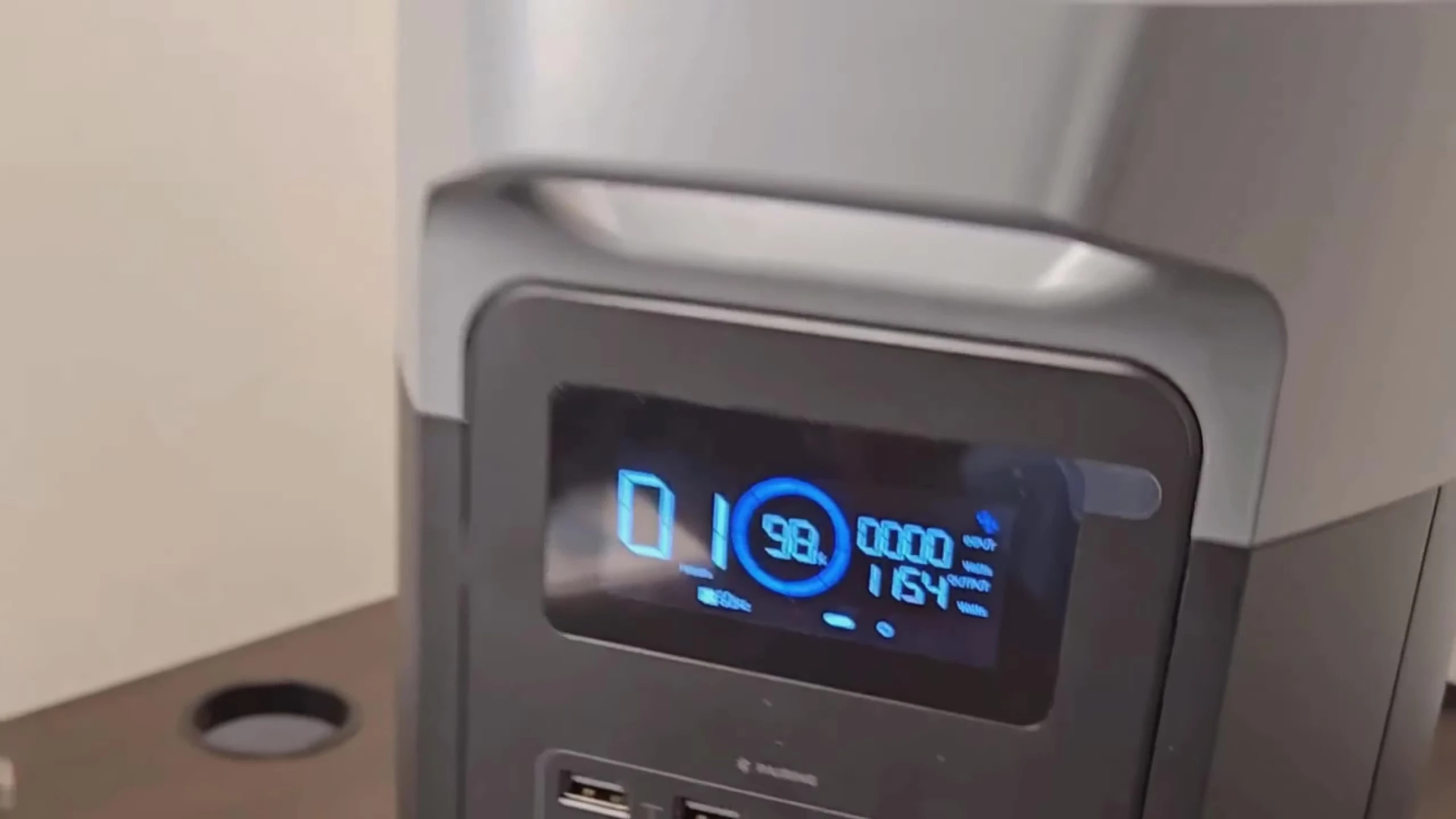 Shot showing the dimensions of the Delta 2 Max, highlighting its manageable size.