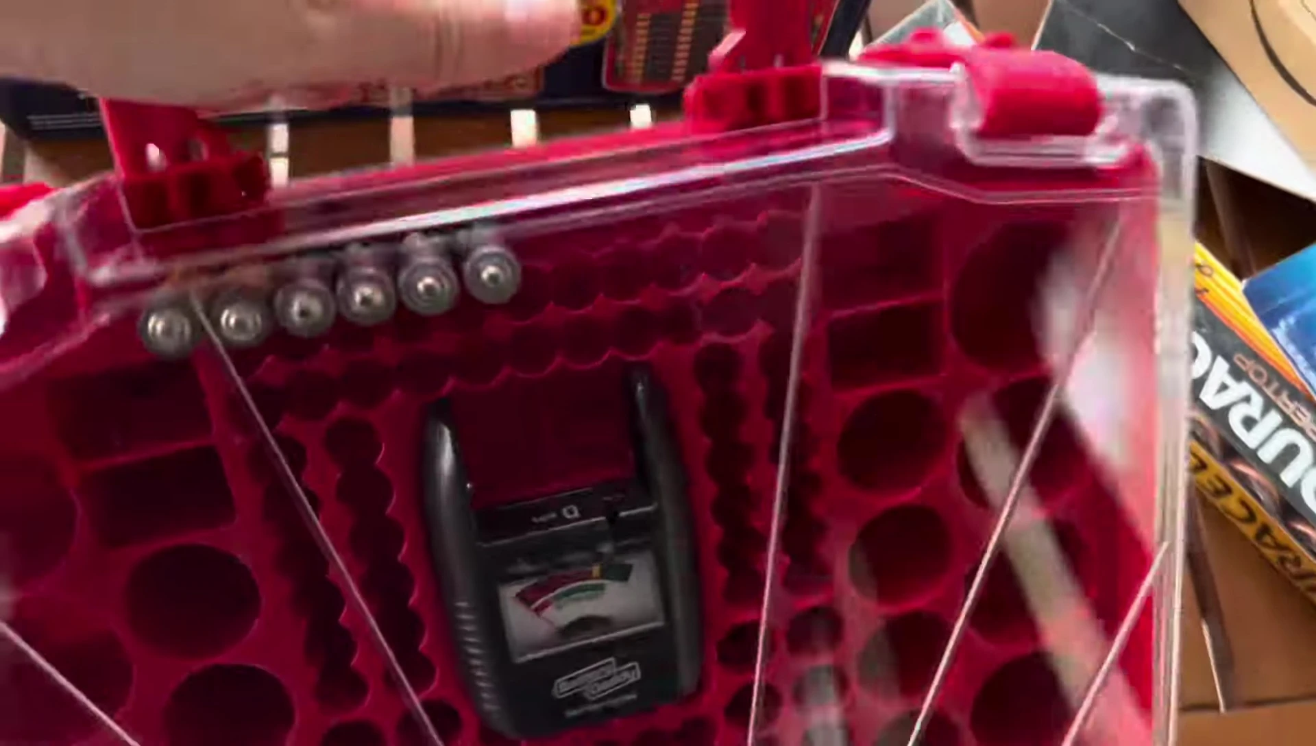 The Battery Daddy storage case closed.