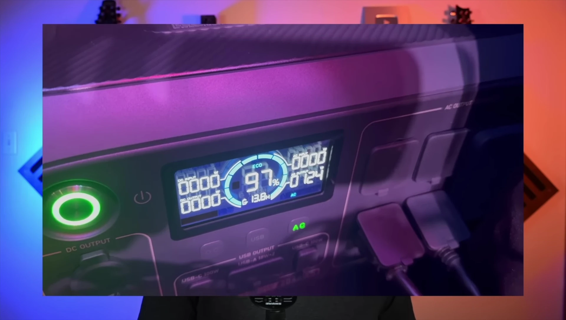 Image showing the setup at a larger performance.
