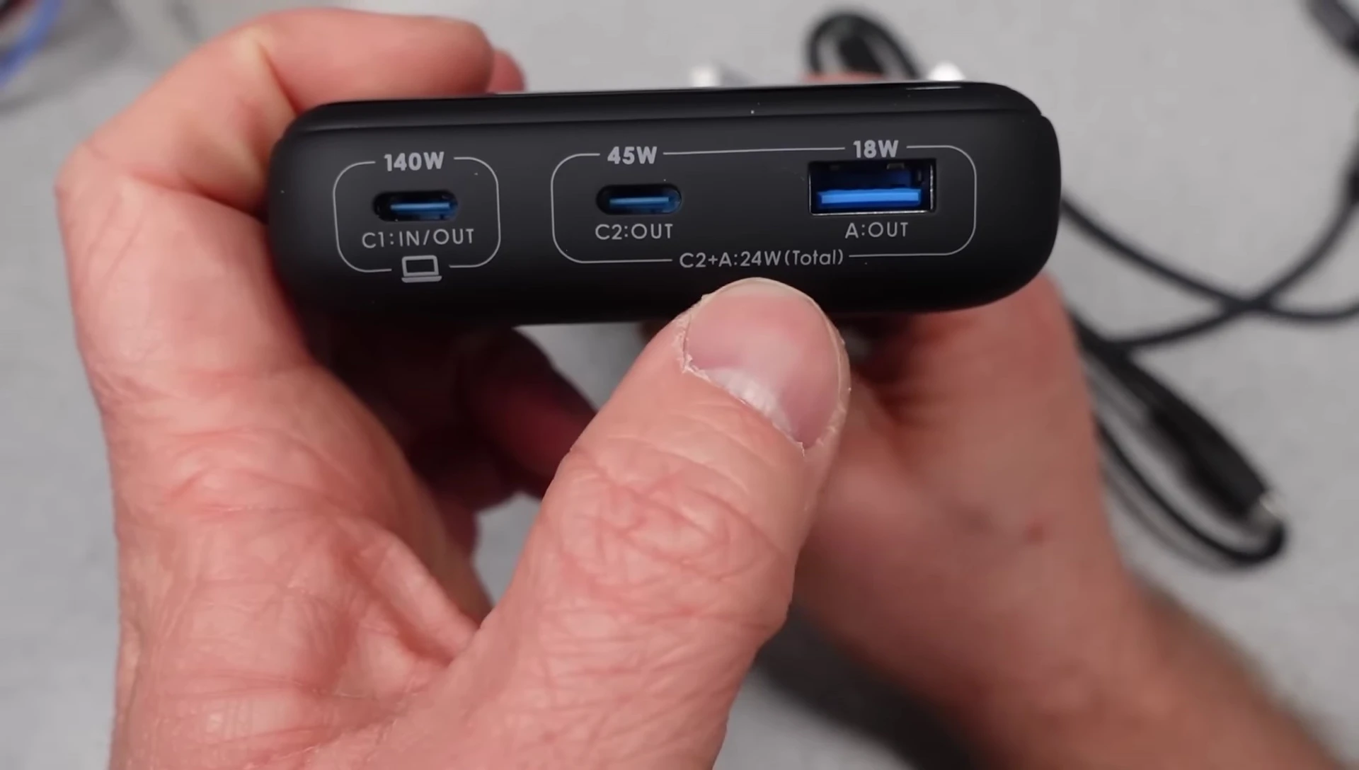 Iniu power bank inaccurate display