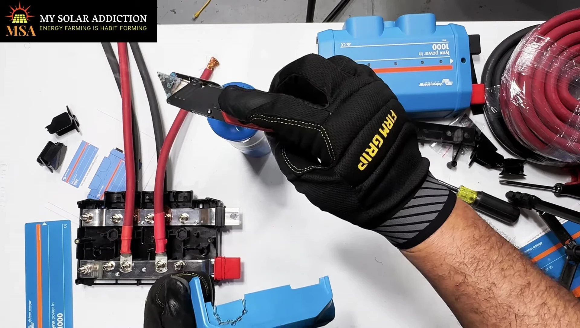 Modified Lynx Power In after cutting