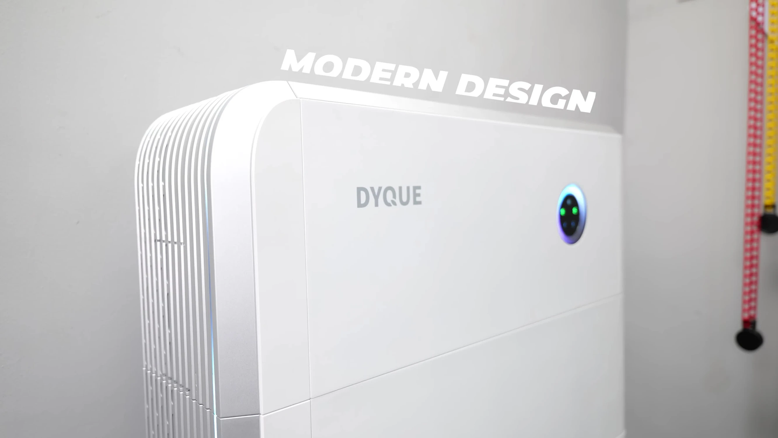 Close-up of the Dyque Cube showcasing its sleek design.