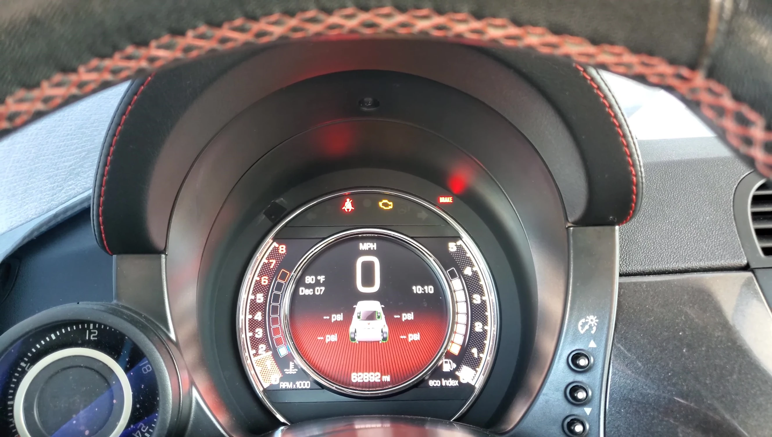 Check engine light illuminated