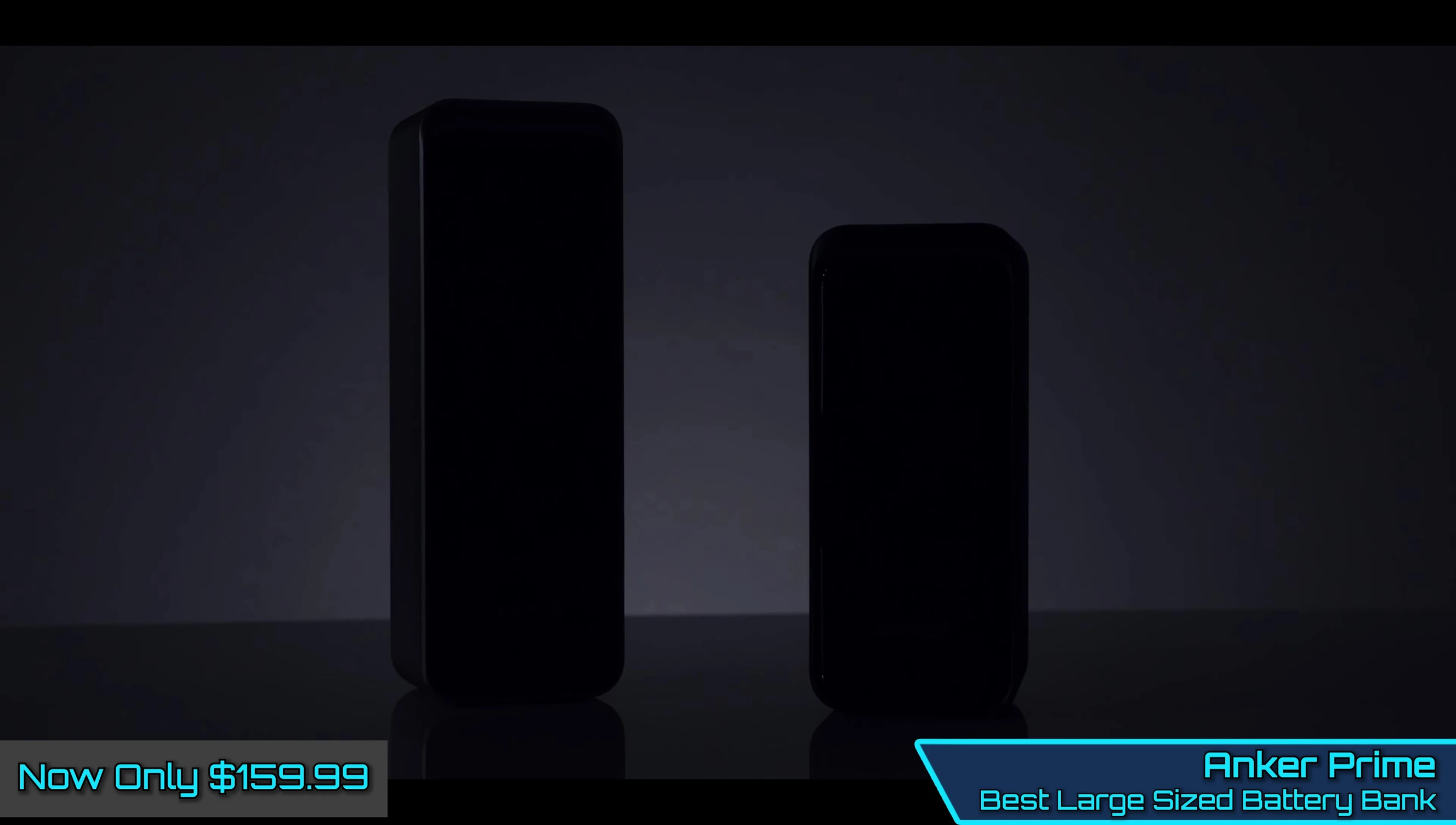 The Anker Prime power bank showcasing its multiple ports and display.