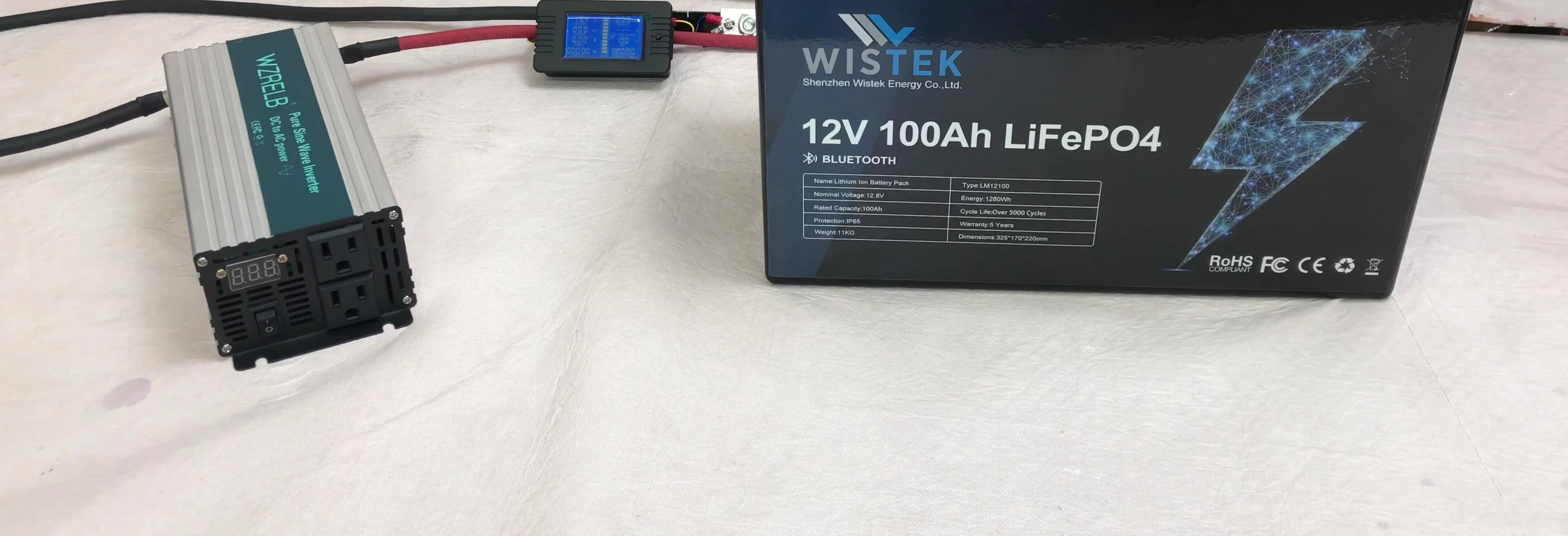Screenshot of Wistek website