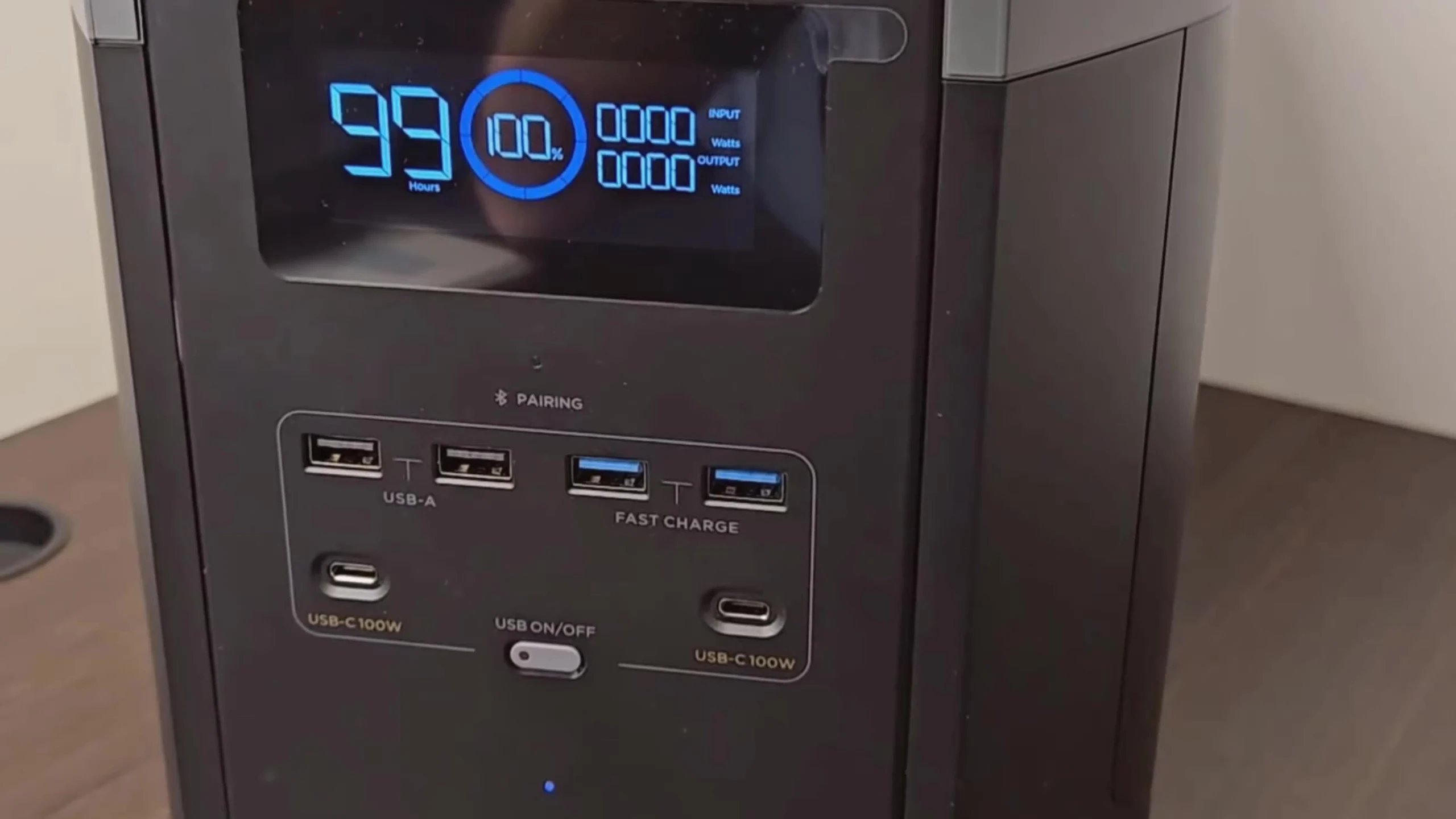 The device powering multiple appliances simultaneously