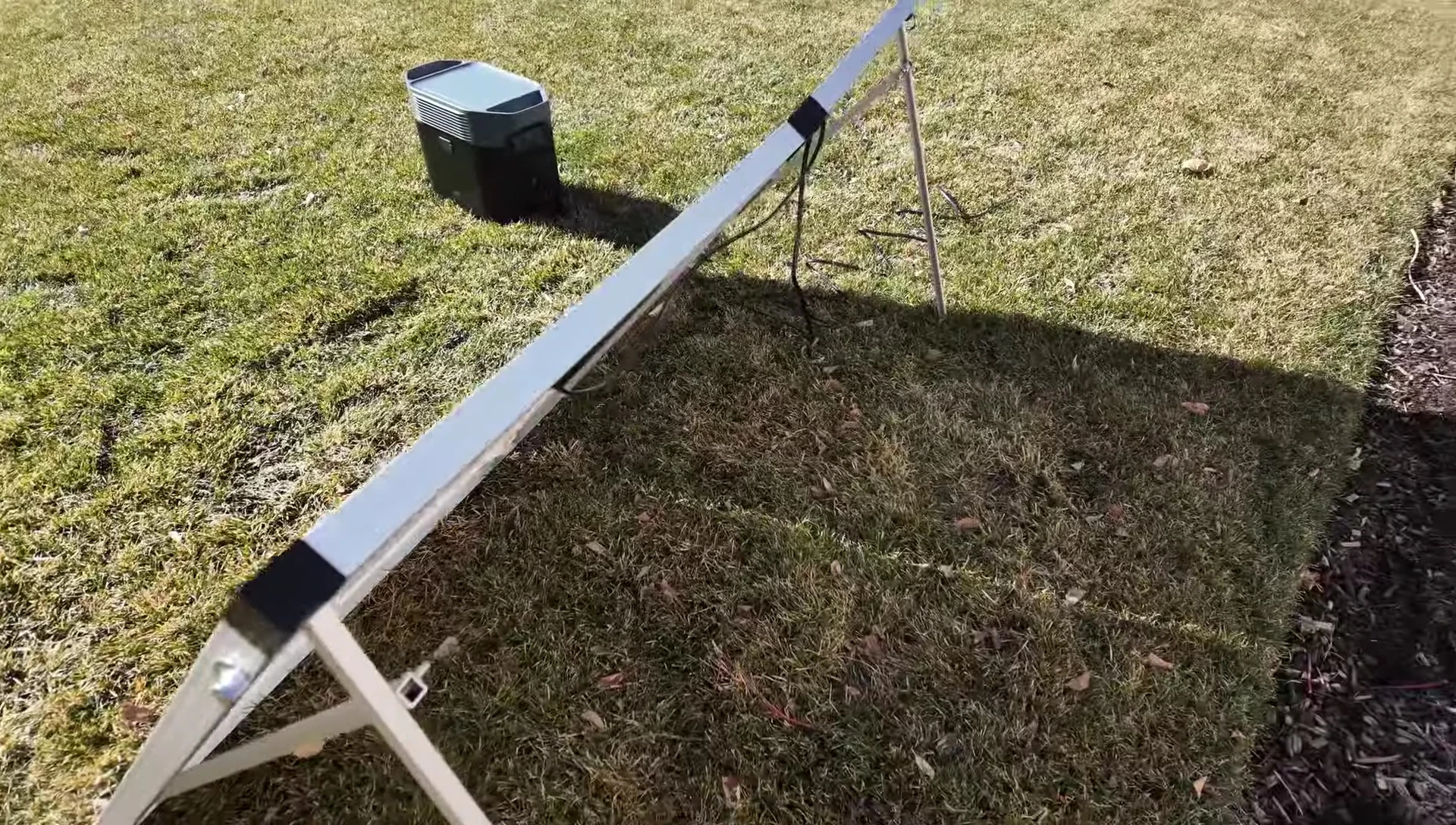 Close-up showing the panel's sturdy construction.