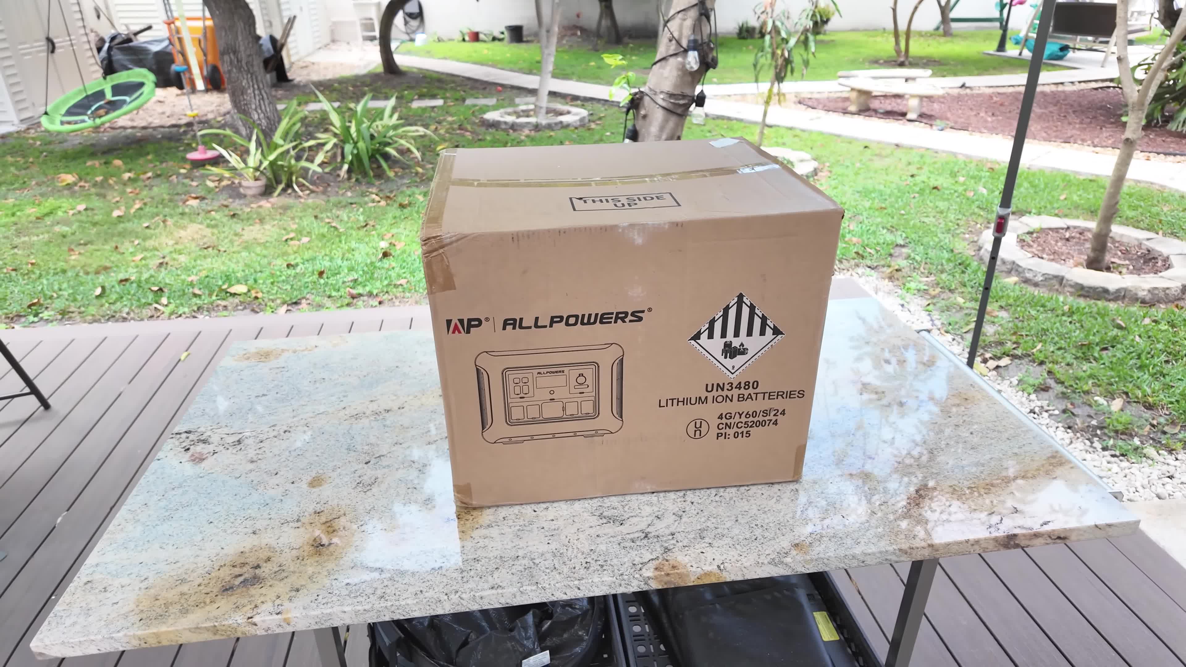 The ALLPOWERS R2500 box