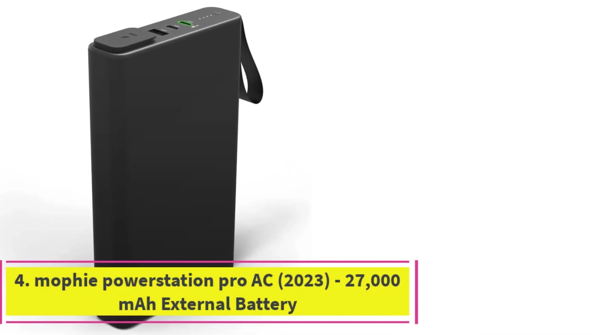 Mofii Power Station Pro AC showcasing its size and ports