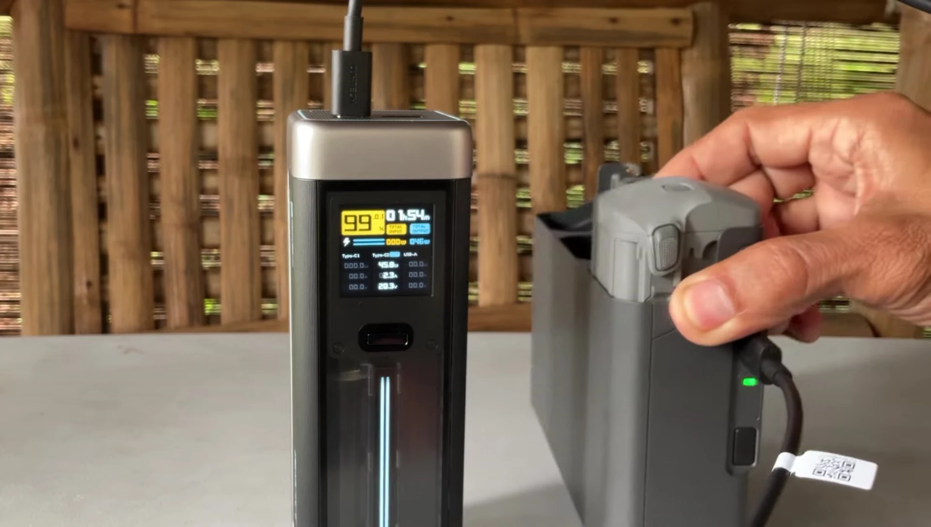Testing power output with different devices and ports