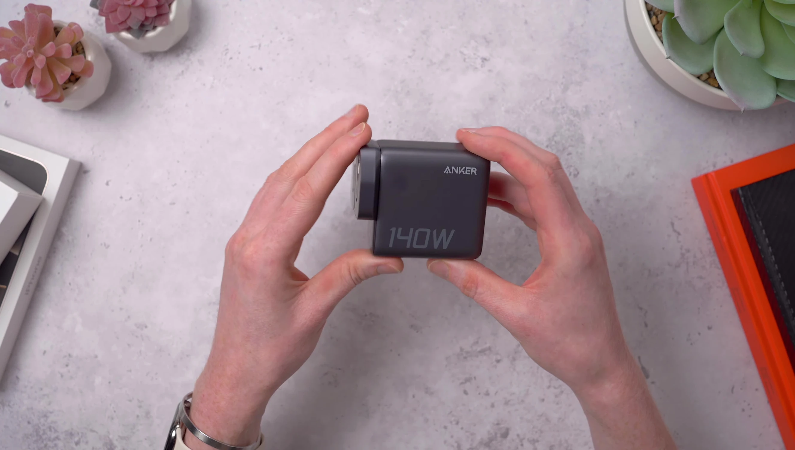 The Anker 140W charger