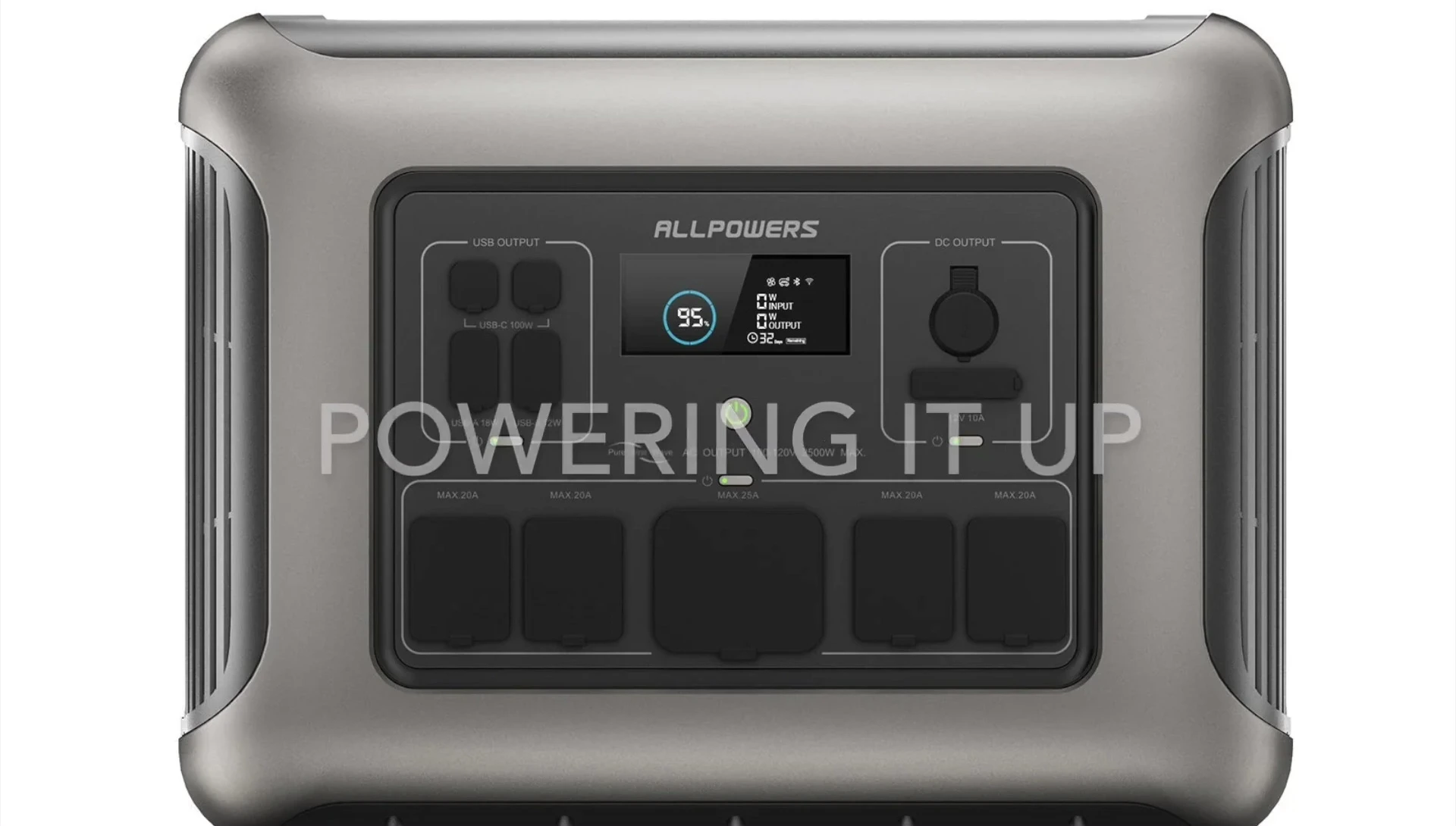 Powering on the R2500