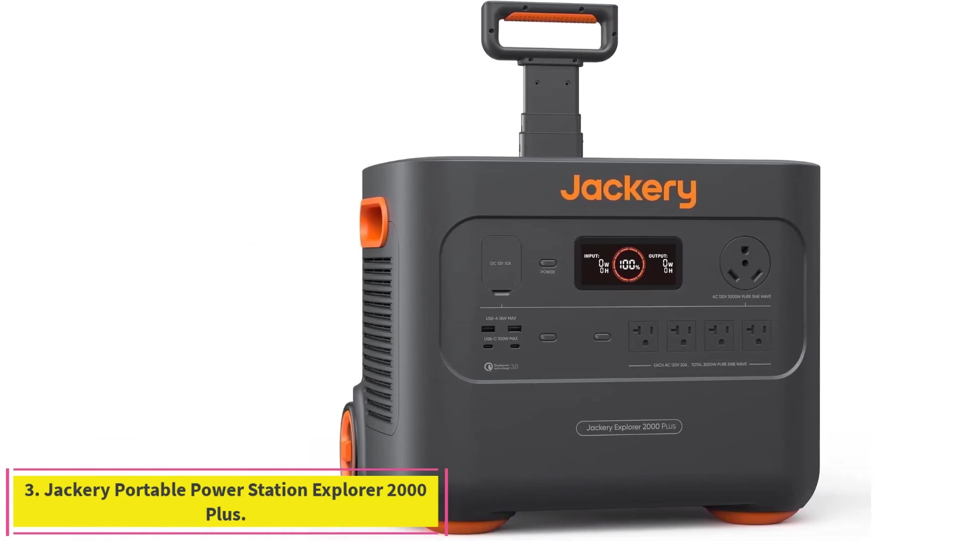 Jackery Explorer 2000 Plus power station