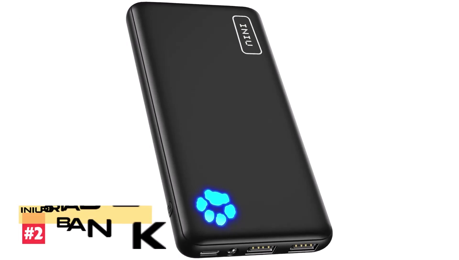 The Inu power bank, showcasing its compact and lightweight design