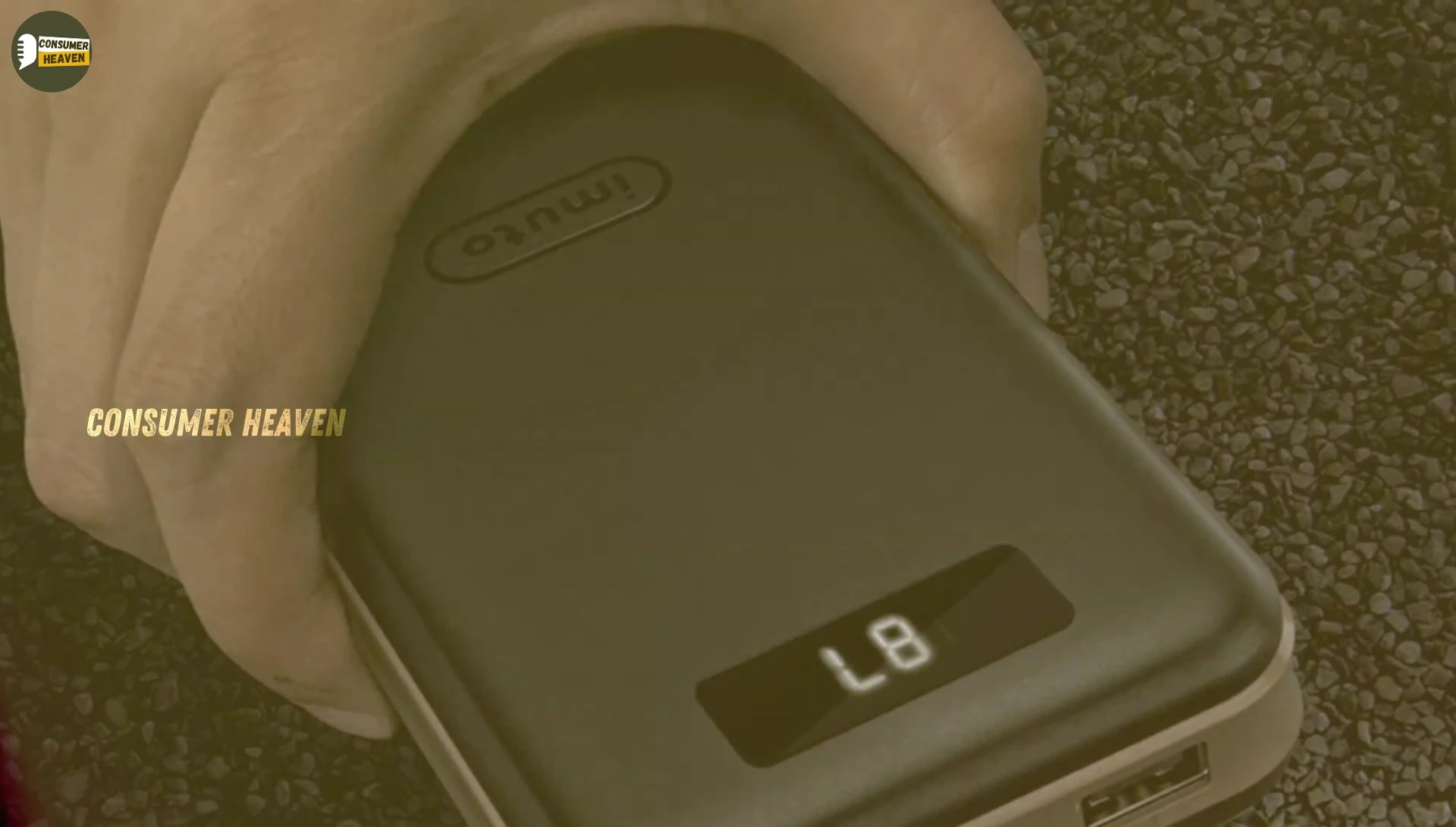 Imuto power bank used for camping