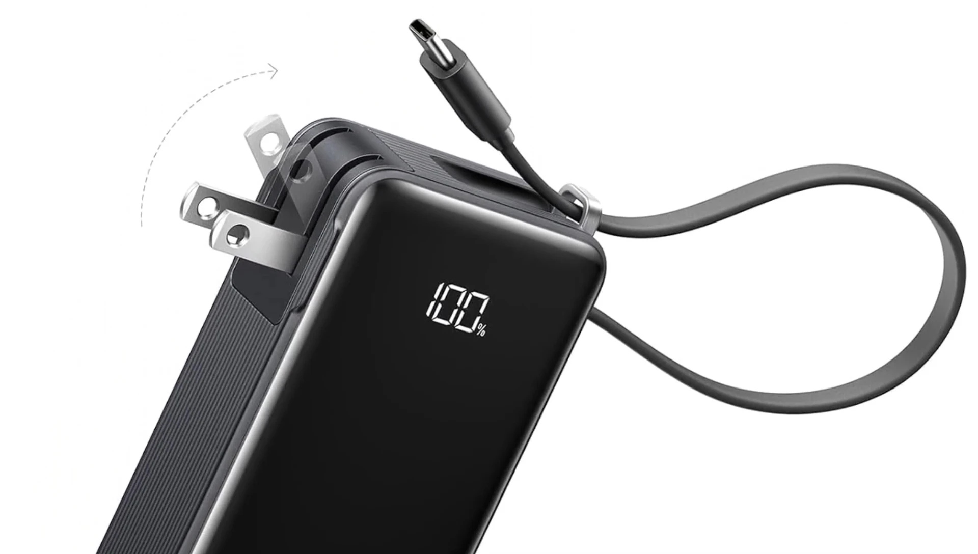 Close-up of Anker 10K Fusion's display