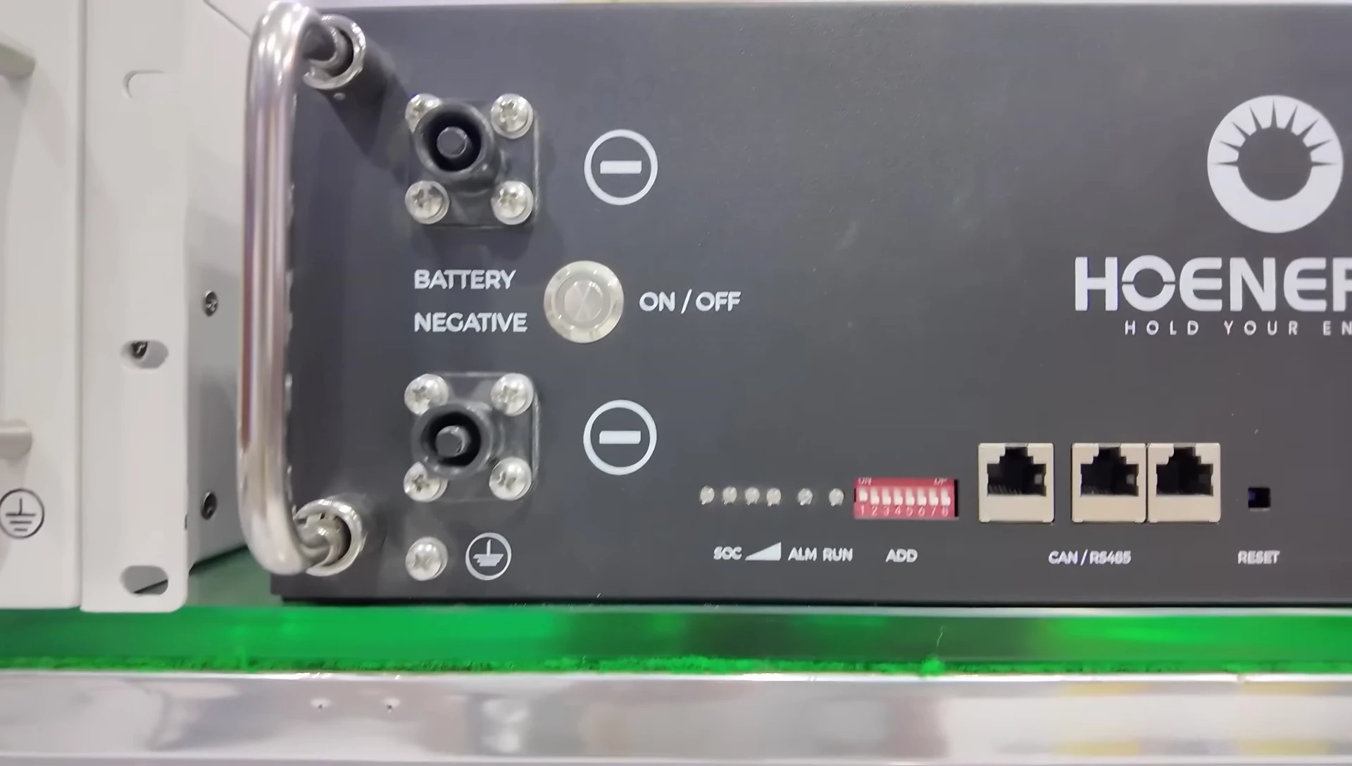 Screenshot showing the Hu Energy battery.