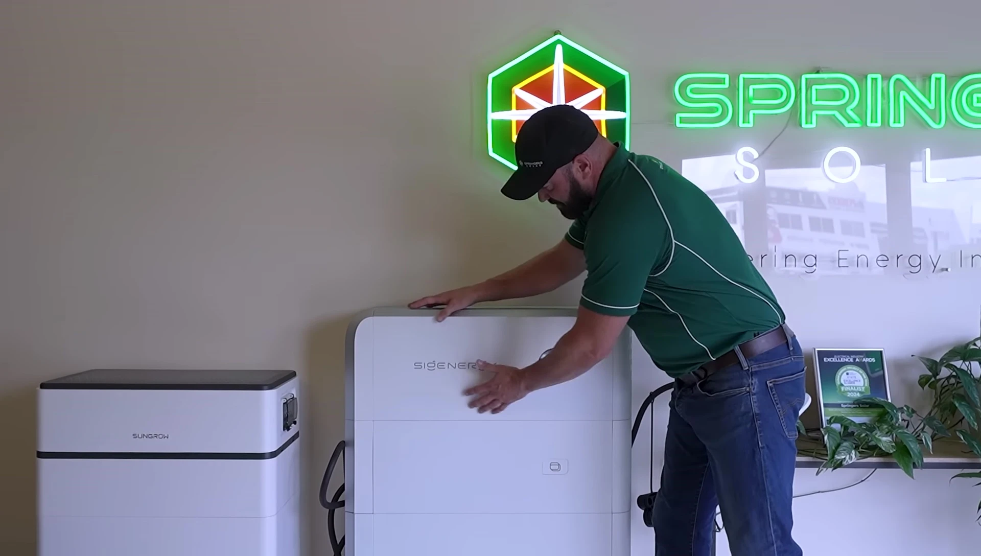 Multiple Sig Energy battery units stacked together