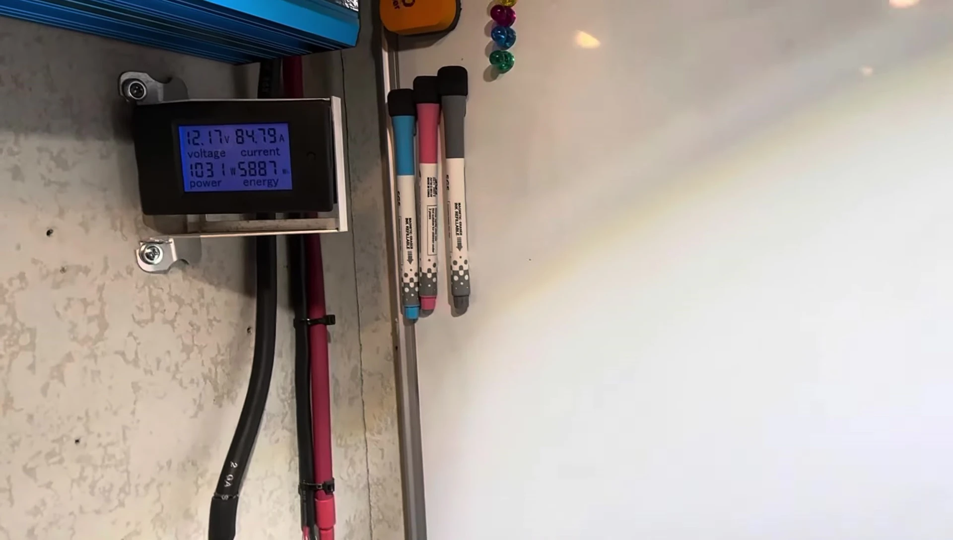 Approaching the rated capacity of 460 amp-hours.