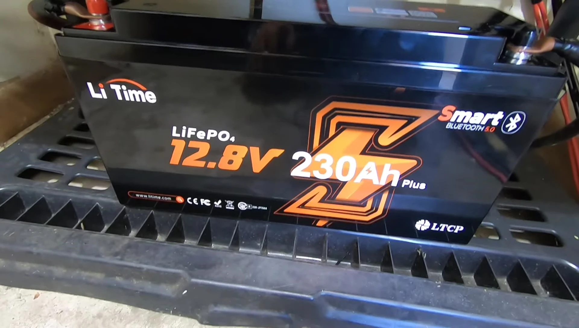 The LiTime 12.8V 230Ah LiFePO4 battery