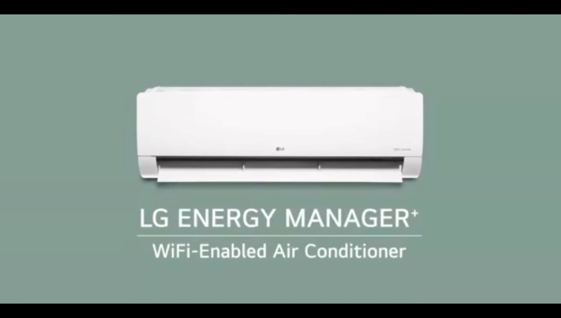 Image of the LG air conditioner.