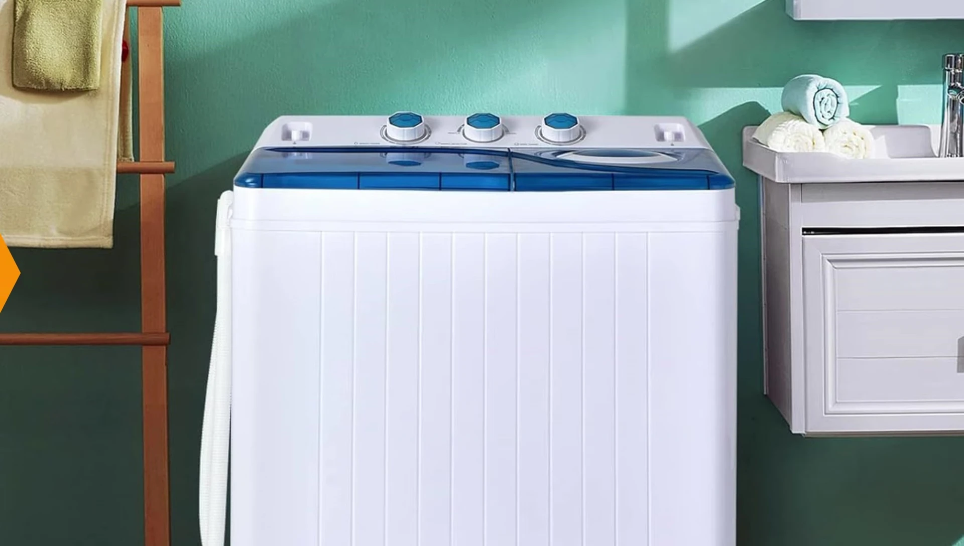 Costway Portable Washing Machine Twin Tub overview