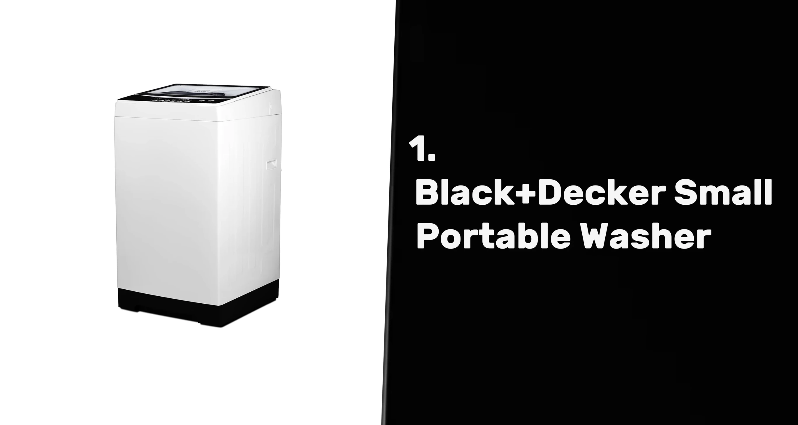 Black & Decker Small Portable Washer
