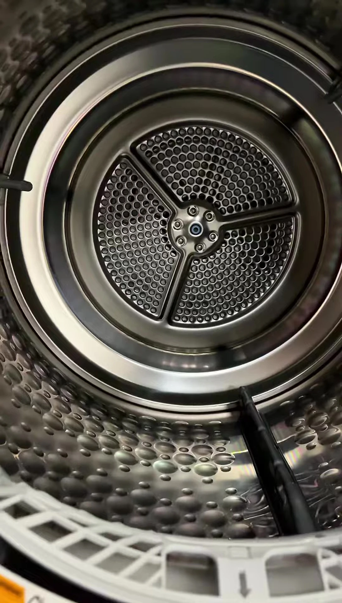 Final shot of the clean laundry