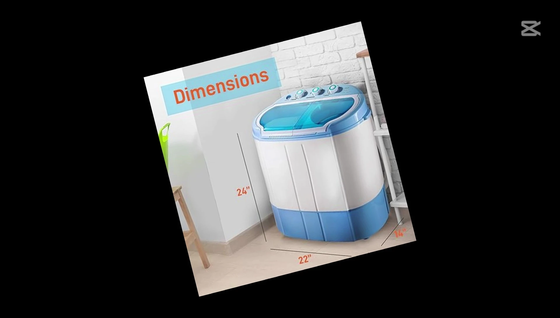 Costway Compact Electric Portable Clothes Dryer