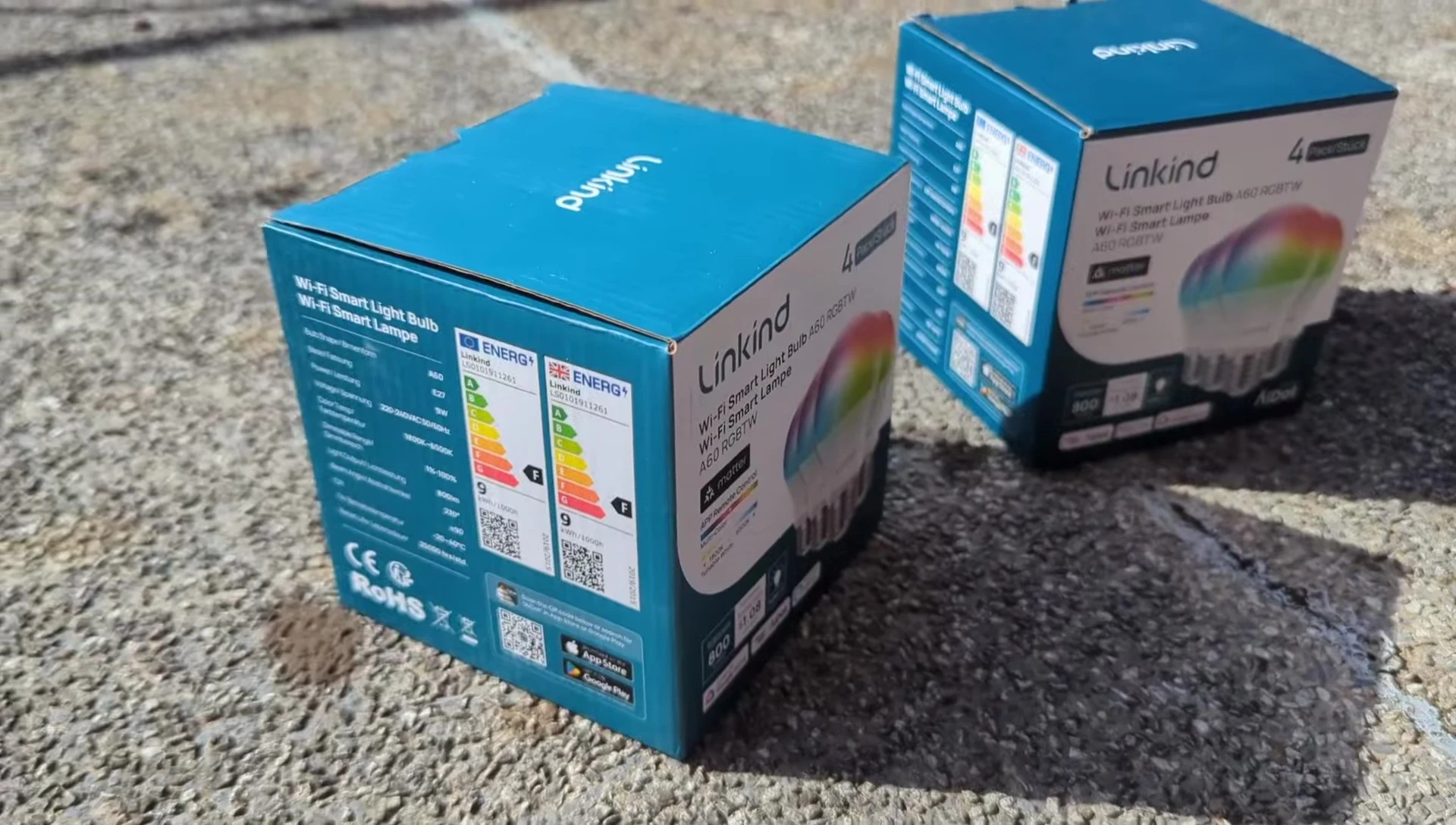 Screenshot showing the bulbs and LED strip connected to a smart home system.
